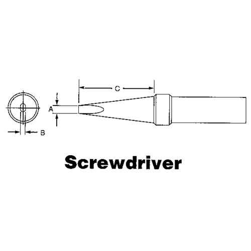 [BW087] ET Series Tips For TEF891 Soldering Pencil (BW087)