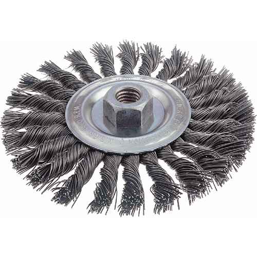 [BX125] Brosses rotatives à fils noués - Brosse rotative à fils noués, fils noués standards (BX125)