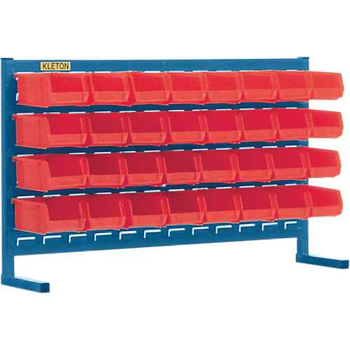 Louvered Rack with Bins (CB146)