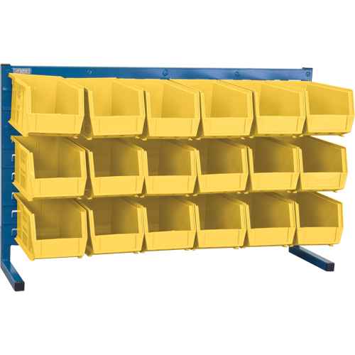 [CB156] Louvered Rack with Bins (CB156)