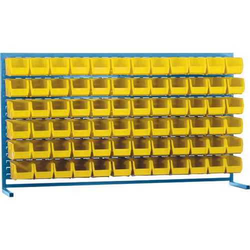 Louvered Rack with Bins (CB177)