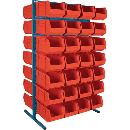 [CB371] Double-Sided Stationary Bin Rack (CB371)