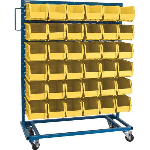 [CB652] Single-Sided Mobile Bin Rack (CB652)