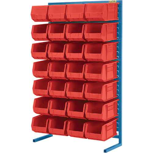 [CB655] Single-Sided Stationary Bin Rack (CB655)