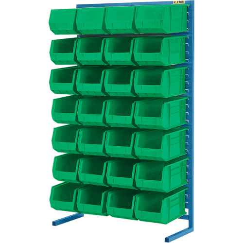 [CB685] Single-Sided Stationary Bin Rack (CB685)