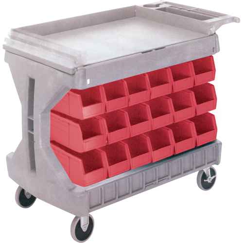 [CC825] Pro Cart With Blue Bins (CC825)