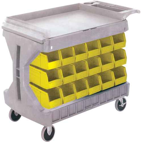 [CC832] Pro Cart With Yellow Bins (CC832)
