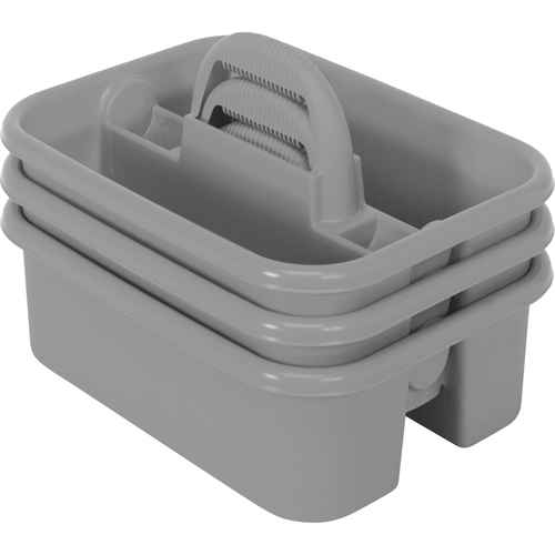 [CD534] BOITE RANGEMENT,OUTILS,18 1/4X13 3/4X8 3/4,GRIS (CD534)