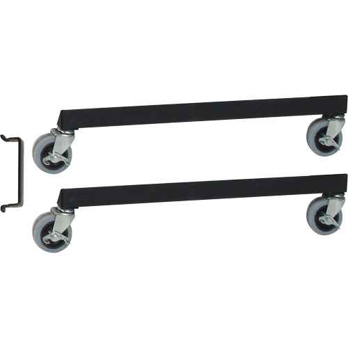 [CD660] Ensemble mobile de support sur pied pour casiers de rangement à emboîtement (CD660)