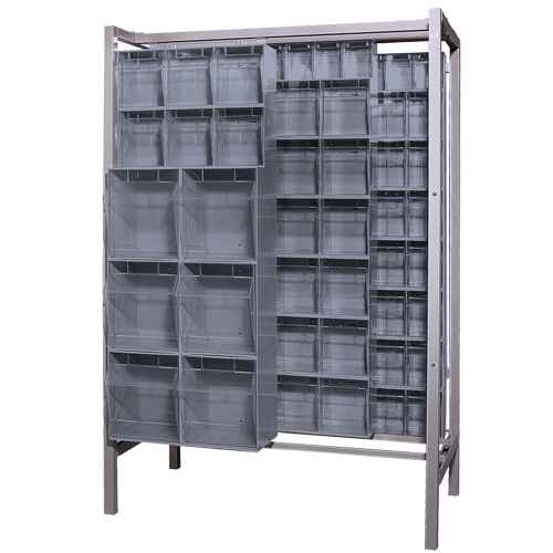 Free-Standing Tip-Out Bins Slider System (CE938)