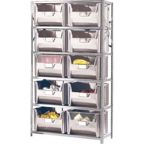 [CF059] Shelving Unit with Stacking Bins (CF059)