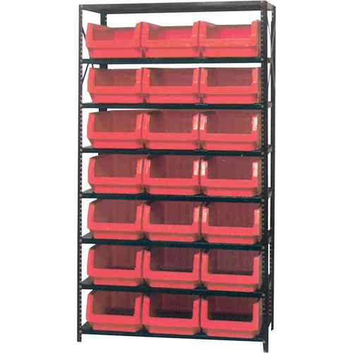 Shelving Unit with Stacking Bins (CF072)
