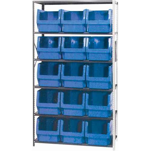 [CF098] Shelving Unit with Stacking Bins (CF098)