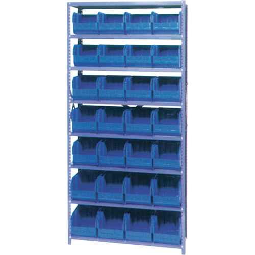 Storage Shelf Unit with Euro Drawer Bins (CF118)