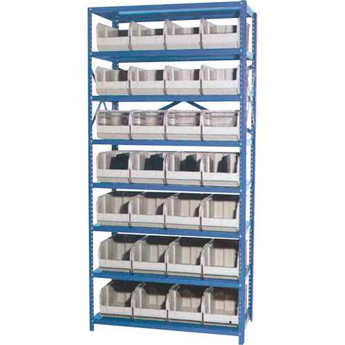 Storage Shelf Unit with Euro Drawer Bins (CF126)