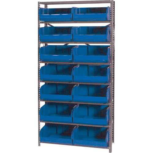 [CF128] Storage Shelf Unit with Euro Drawer Bins (CF128)