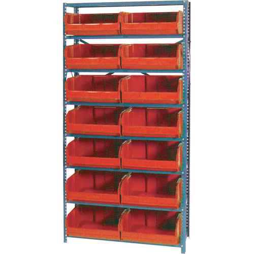 Storage Shelf Unit with Euro Drawer Bins (CF130)