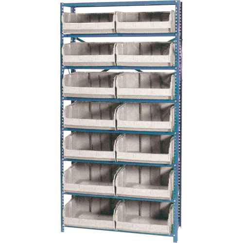 Storage Shelf Unit with Euro Drawer Bins (CF131)