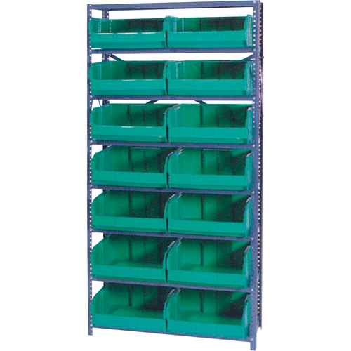 Storage Shelf Unit with Euro Drawer Bins (CF132)