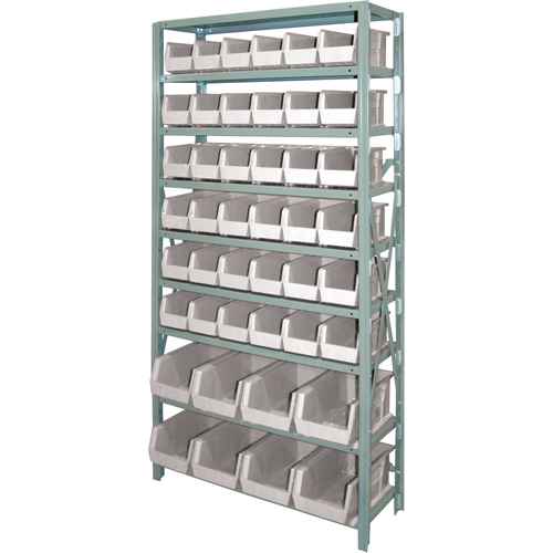 [CF136] Storage Shelf Unit with Stacking Bins (CF136)