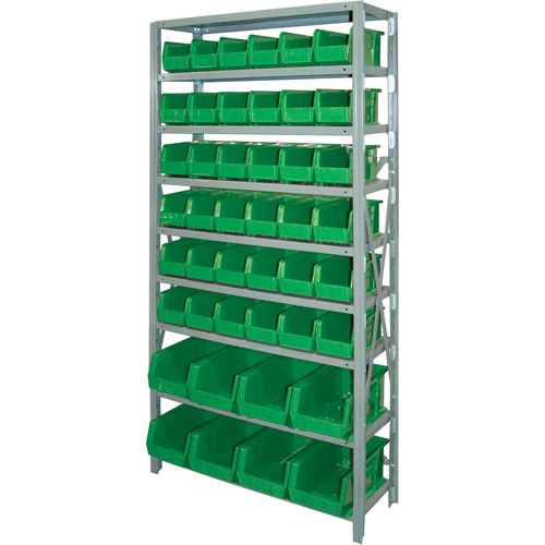 [CF137] Storage Shelf Unit with Stacking Bins (CF137)