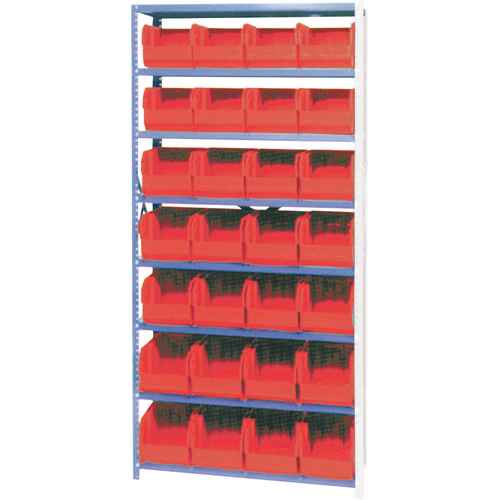 [CF142] Storage Shelf Unit with Stacking Bins (CF142)