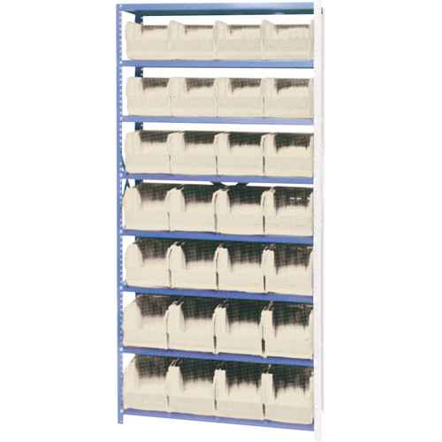 Storage Shelf Unit with Stacking Bins (CF143)