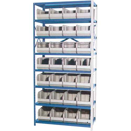 Storage Shelf Unit with Stacking Bins (CF153)