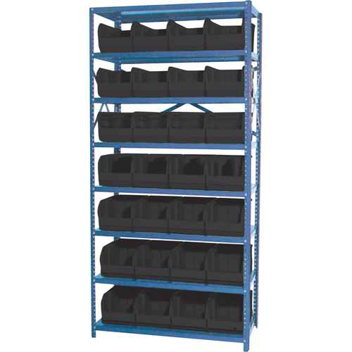 Storage Shelf Unit with Stacking Bins (CF177)