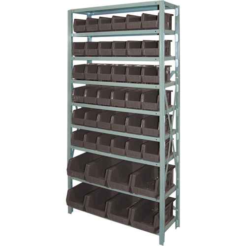 Storage Shelf Unit with Stacking Bins (CF179)