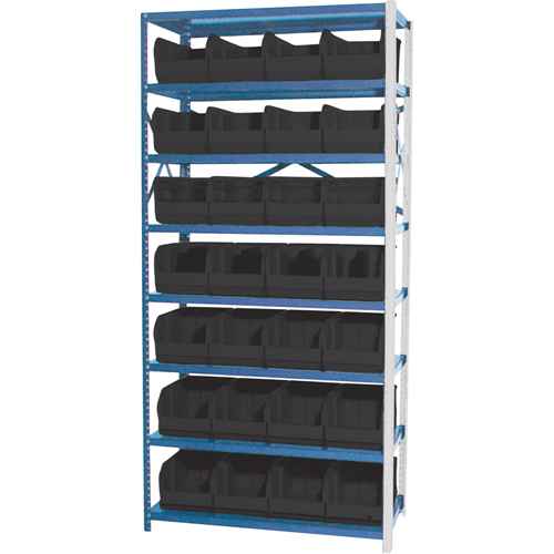 Storage Shelf Unit with Stacking Bins (CF181)