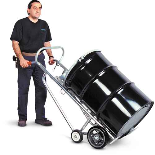 [DA582] Diables pour baril avec frein manuel (DA582)