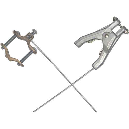 Assemblages robustes de câbles de masse et de mise à la terre - Pinces & colliers de serrage (réglable de 1/2" à 1") (DA742)
