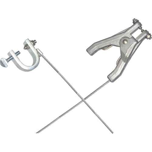 [DA747] Heavy-Duty Bonding & Grounding Wire Assemblies - Hand Clamps & C-Clamps (DA747)