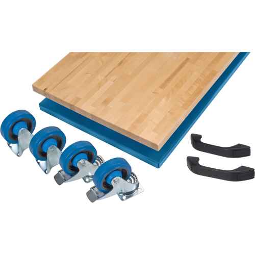 [FH408] Mobile Cabinet Benches- Assembly Kits, Double (FH408)
