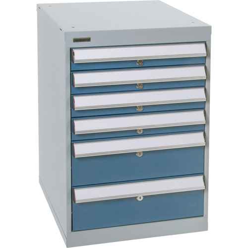 [FH671] Six-Drawer Pedestal Workbench (FH671)
