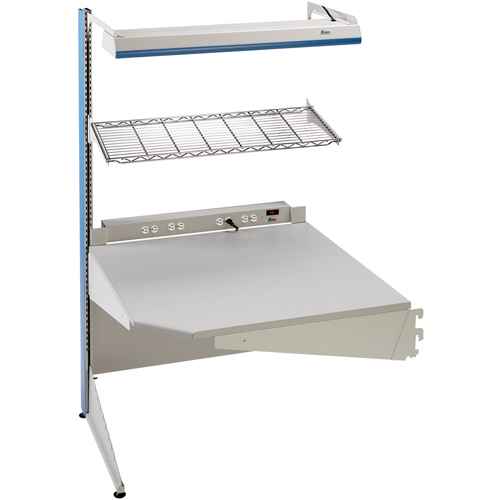 [FH952] Postes de travail modulaires ergonomiques - Exemples de configurations - A-SC Ajouts de coin à un côté (FH952)