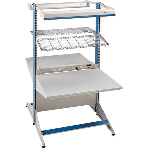 Postes de travail modulaires ergonomiques - Exemples de configurations - A-DC Ajouts de coin à deux côtés (FH960)