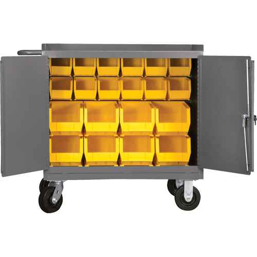 [FI856] Armoire d'établi mobile avec bacs (FI856)