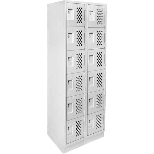 [FJ506] Assembled Lockerettes Clean Line™ Perforated Economy Lockers (FJ506)