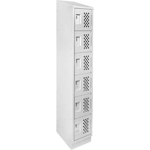 [FJ535] Assembled Lockerettes Clean Line™ Perforated Economy Lockers (FJ535)