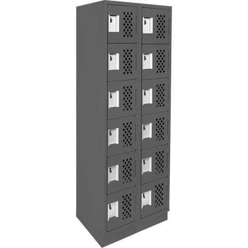 [FJ626] Assembled Lockerettes Clean Line™ Perforated Economy Lockers (FJ626)