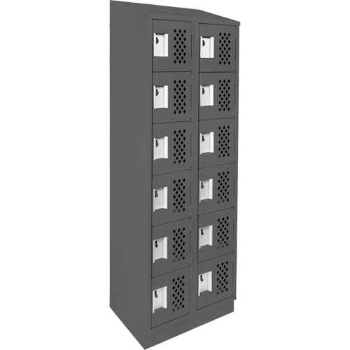 [FJ656] Assembled Lockerettes Clean Line™ Perforated Economy Lockers (FJ656)