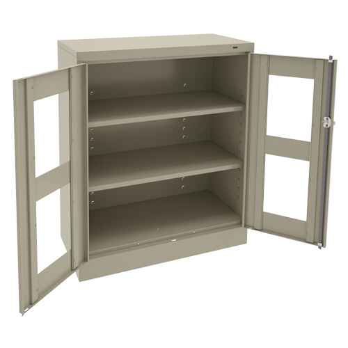 [FL647] C-Thru Counter High Cabinet (FL647)