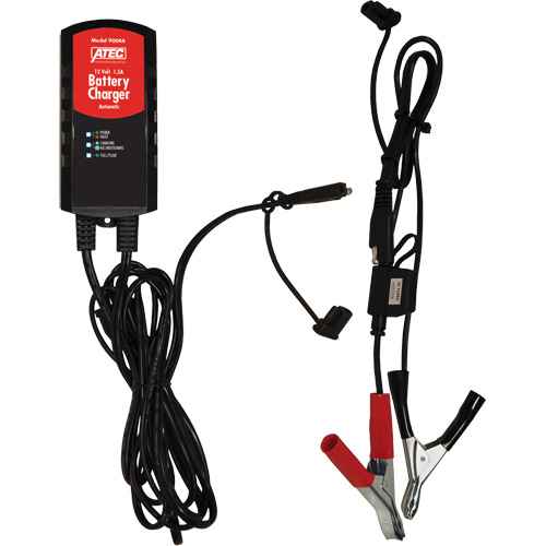 [FLU057] Automatic 1.5 Amp 12 Volt Smart Charger, Maintainer & Rejuvenator (FLU057)