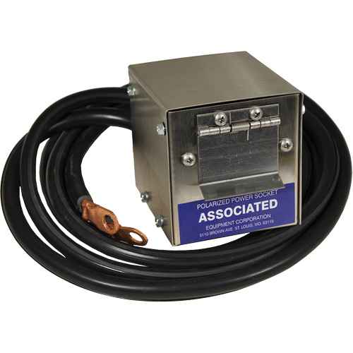 [FLU394] Plug-In Polarized Stainless Steel Socket Box for Model 6139 (FLU394)
