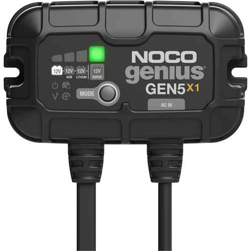 [FLU528] Genius® Gen5X1 1-Bank, 5-Amp On-Board Battery Charger (FLU528)