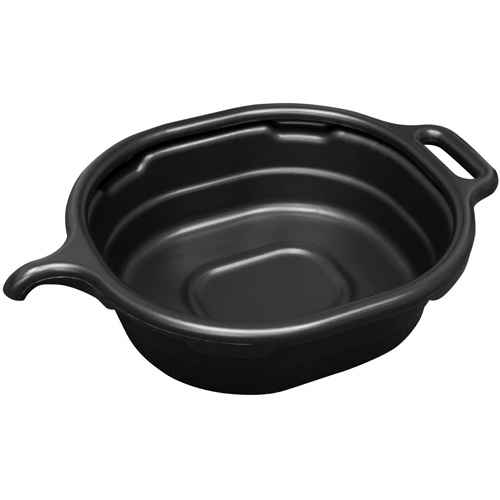[FLU625] Plateau de drainage ovale noir (FLU625)