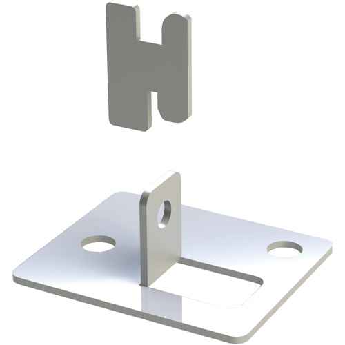 [FM036] Interlok Boltless Shelving Foot Plate (FM036)