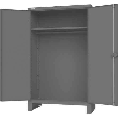 [FN807] Armoire avec barre de suspension et portes encastrées standards (FN807)